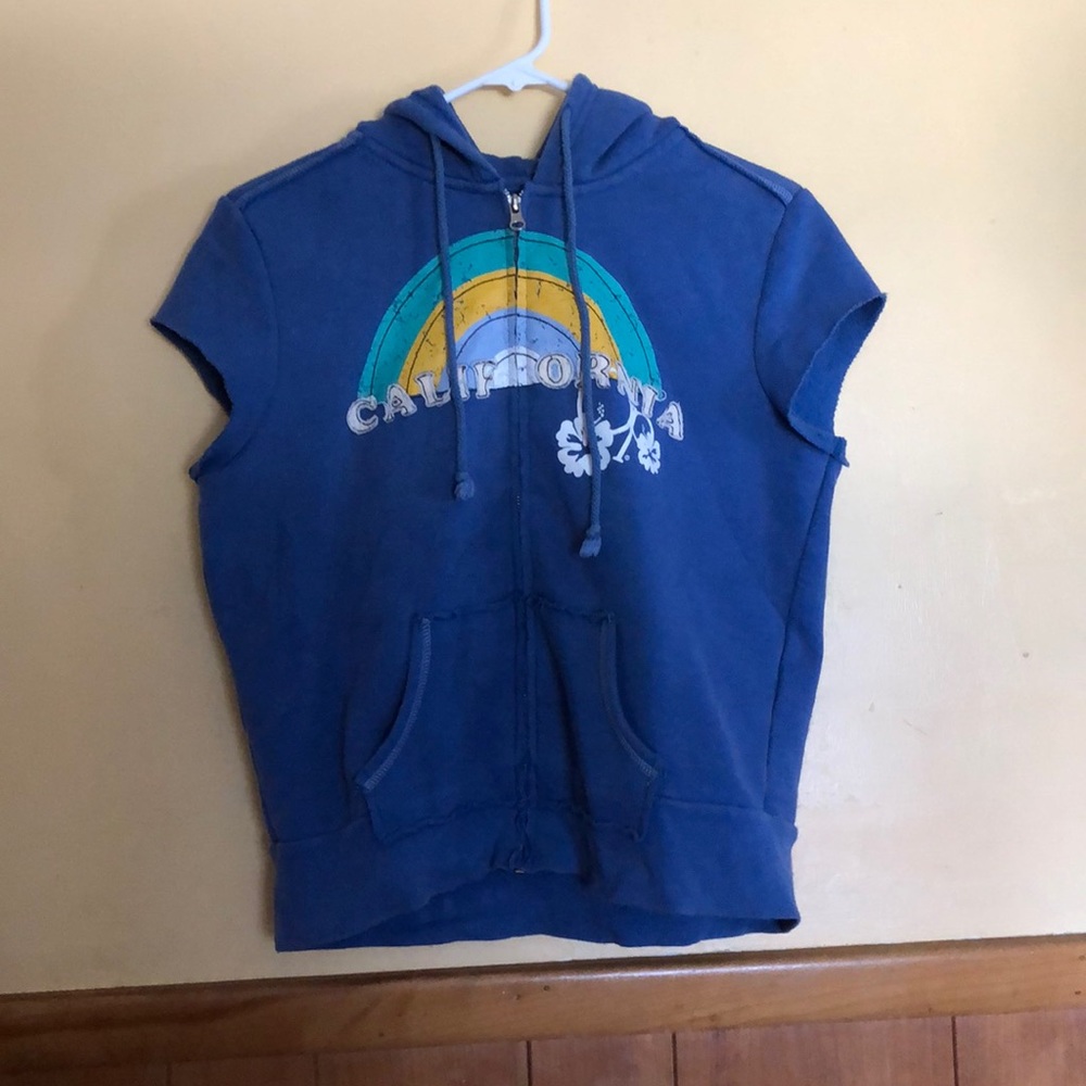 california short sleeve sweatshirt